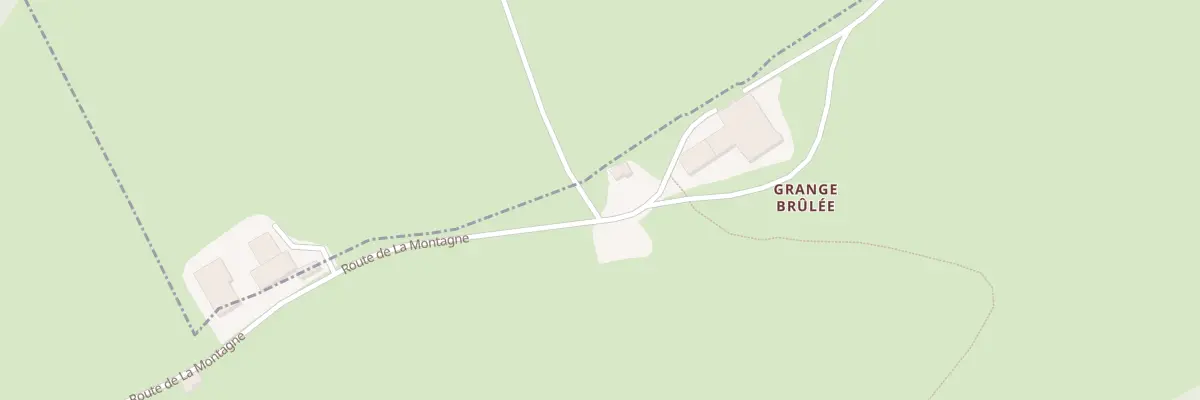 Plan du 2 La Montagne à La Chaux