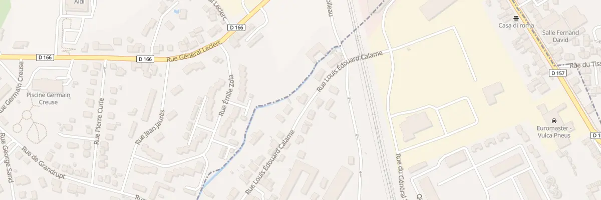 Plan du 31 Rue Edouard Calame à Épinal