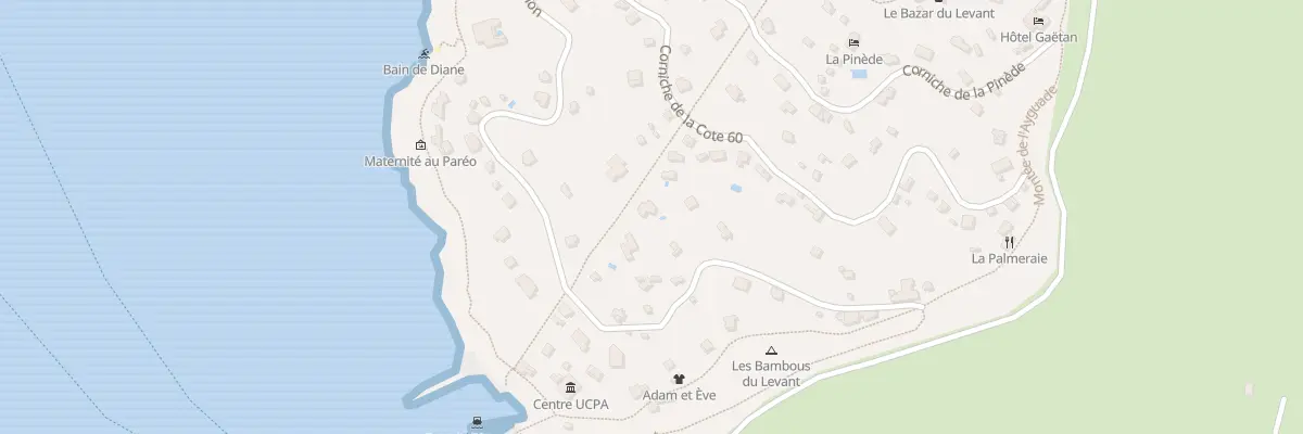 Plan du 347 Che de la Perspective à Hyères