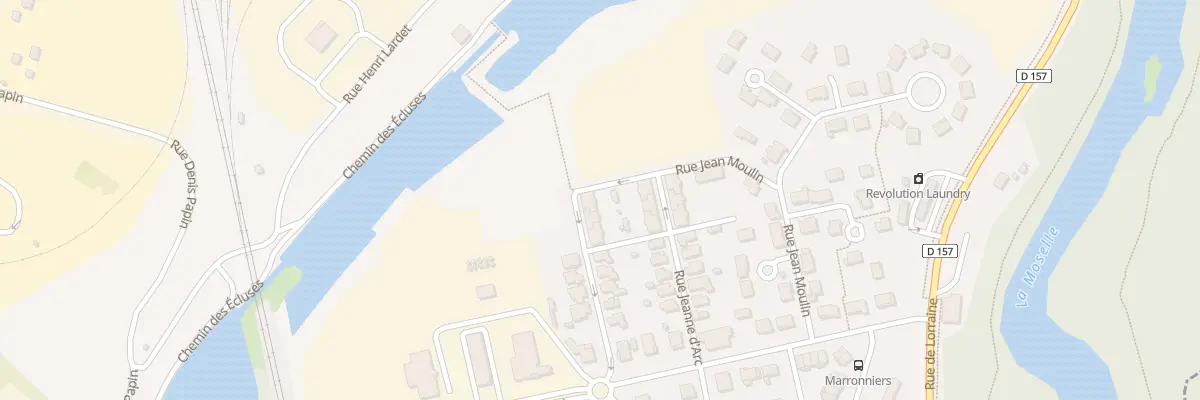 Plan du 42 Rue Jeanne d’Arc à Golbey