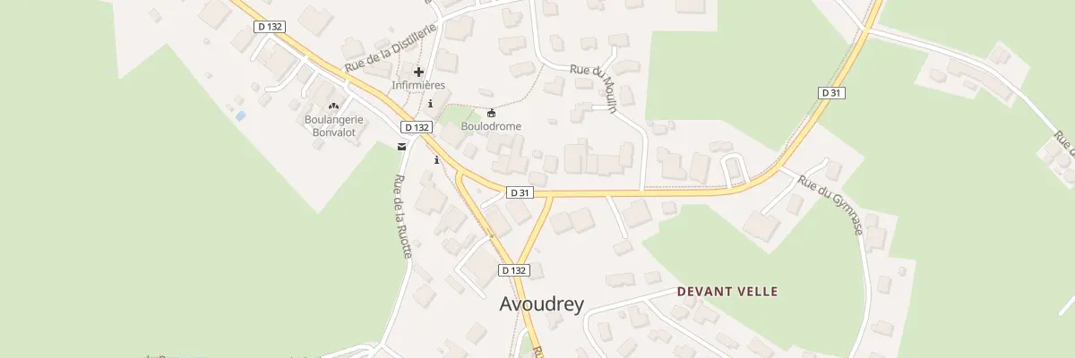 Plan du 27 Grande Rue à Avoudrey
