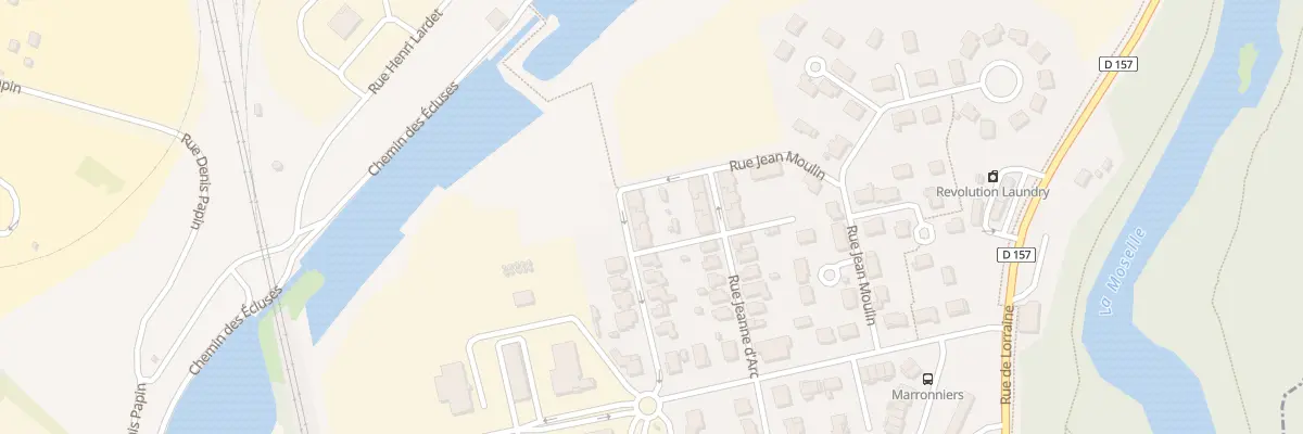 Plan du 40 Rue Jeanne d’Arc à Golbey