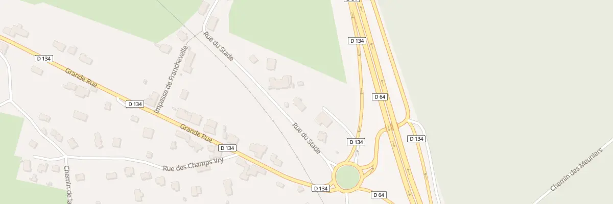Plan du 4 Rue du Stade à Quers