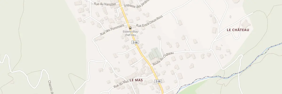 Plan du 5304 Sous l’Eglise à Esserts-Blay