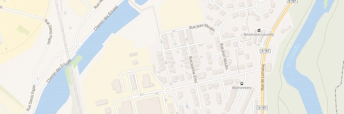 Plan du 34 Rue Jeanne d’Arc à Golbey