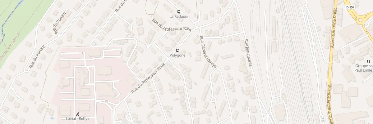 Plan du 26 Rue du Polygône à Épinal