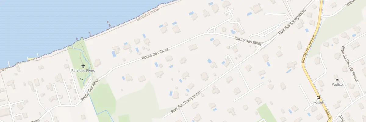 Plan du 66 Rte des Rives à Anthy-sur-Léman