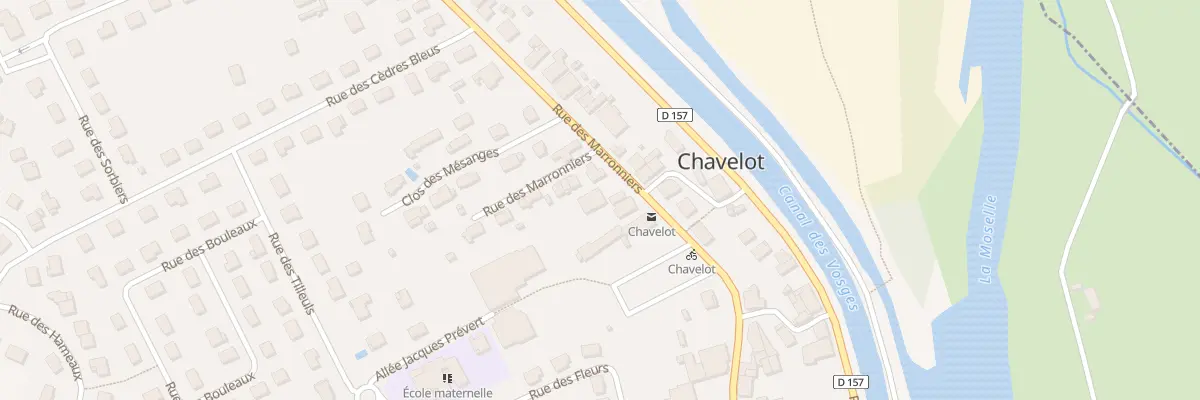 Plan du 84D Rue des Marronniers à Chavelot