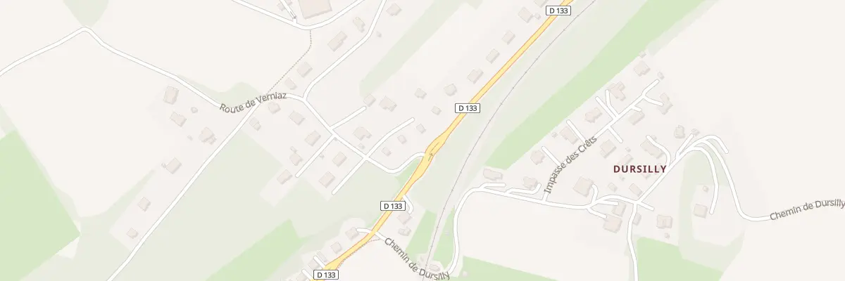 Plan du 6 Rte de Verniaz à Margencel