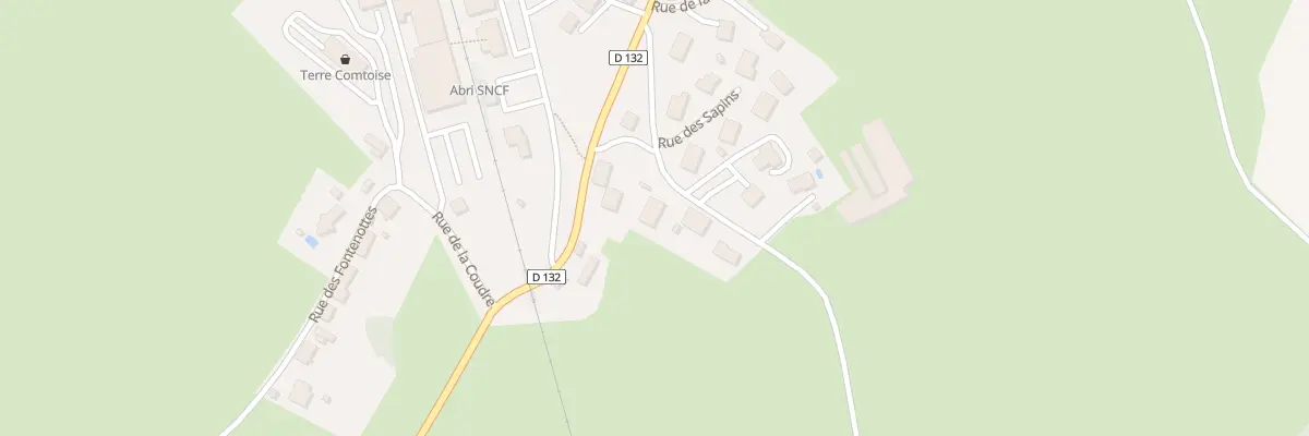 Plan du 2B Rue du Tremblot à Avoudrey