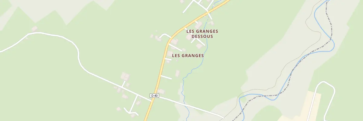 Plan du 2824 Rte du Col de Cou à Burdignin