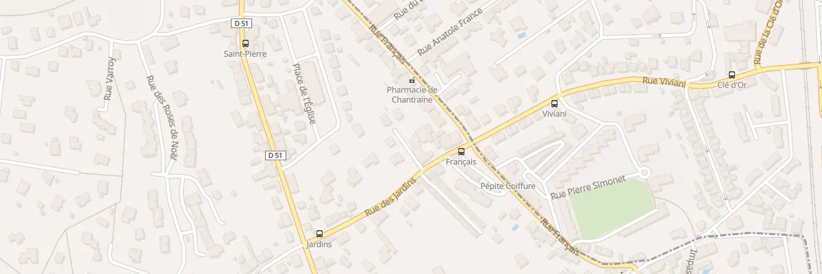 Plan du 6T Rue des Jardins à Chantraine