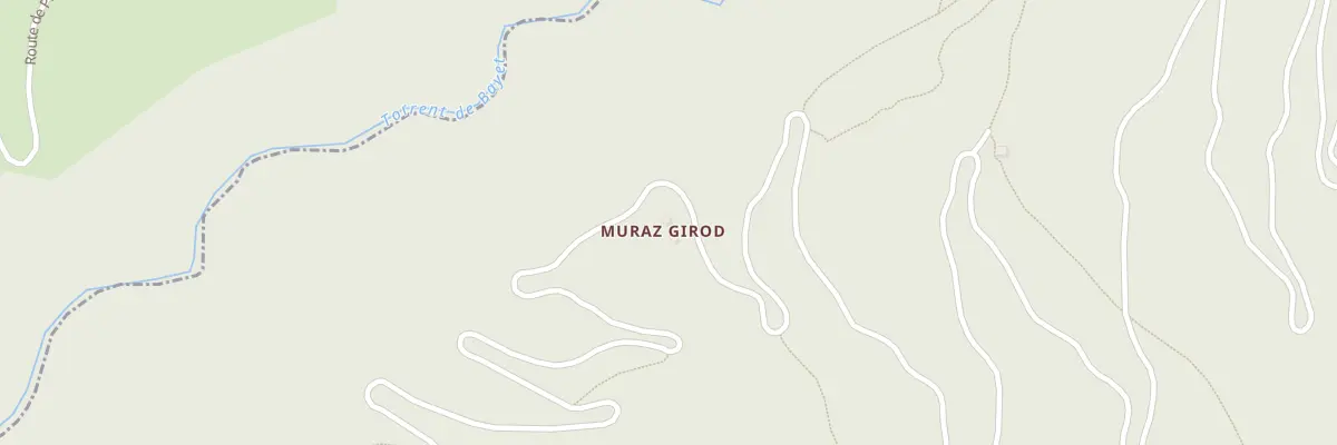 Plan du 5130 Muraz Girod à Rognaix