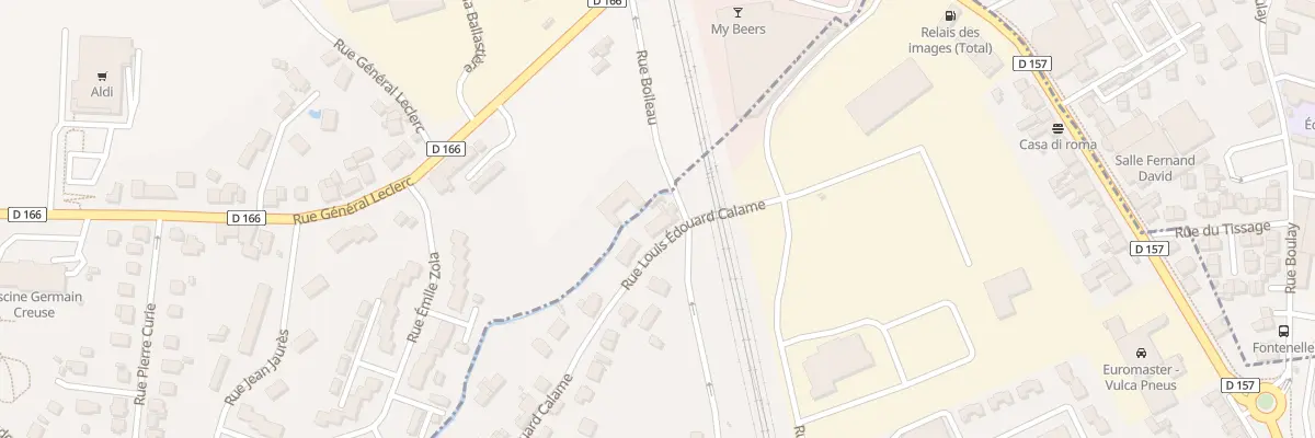 Plan du 41B Rue Edouard Calame à Épinal