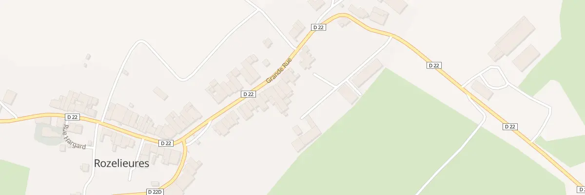 Plan du 18 Grande Rue à Rozelieures