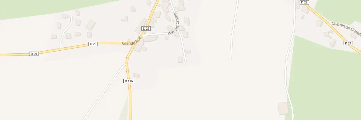 Plan du 5111 Au Village à Uzelle