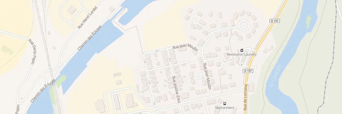 Plan du 25 Rue Jeanne d’Arc à Golbey