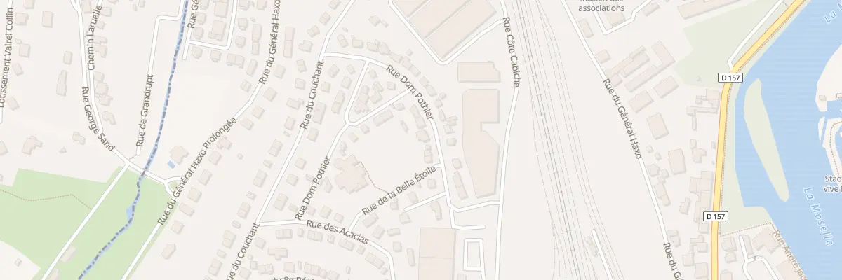 Plan du 17 Rue Dom Pothier à Épinal