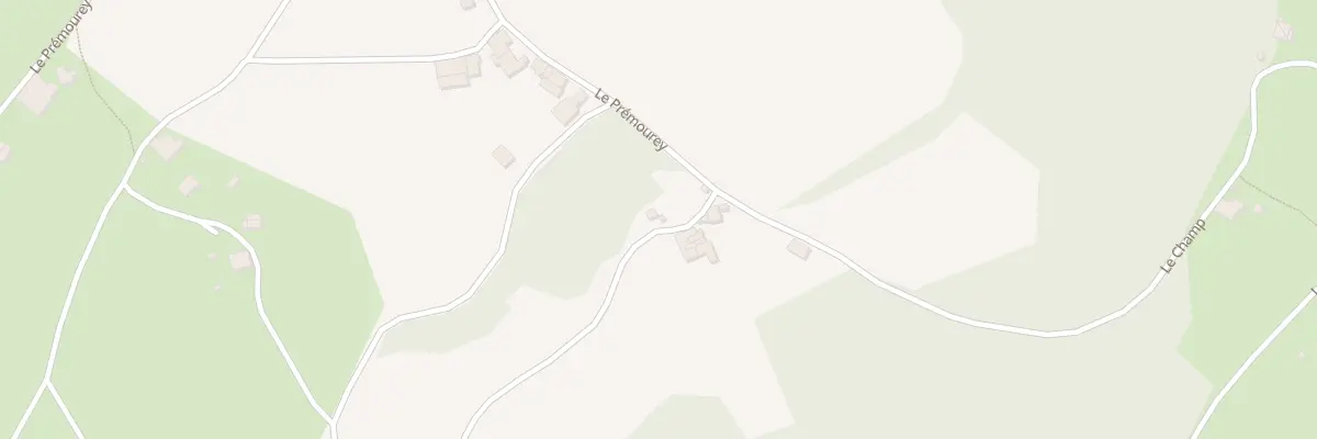 Plan du 420 Le Premourey à Fougerolles-Saint-Valbert