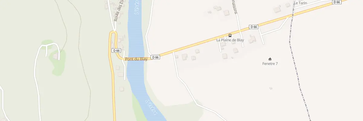 Plan du 5396 La Plaine de Blay à Esserts-Blay