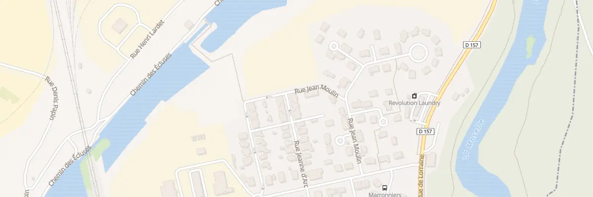 Plan du 23 Rue Jeanne d’Arc à Golbey