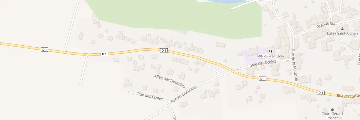 Plan du 35A Rue de Lorraine à Mont-sur-Meurthe