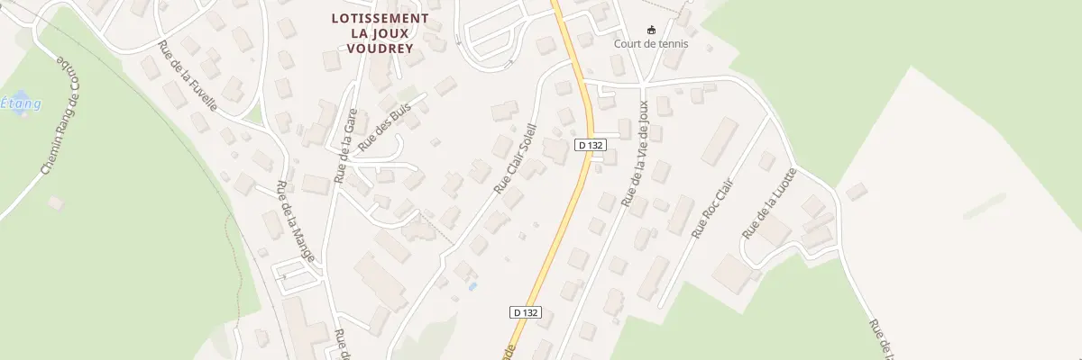 Plan du 3 Qua Clair Soleil à Avoudrey