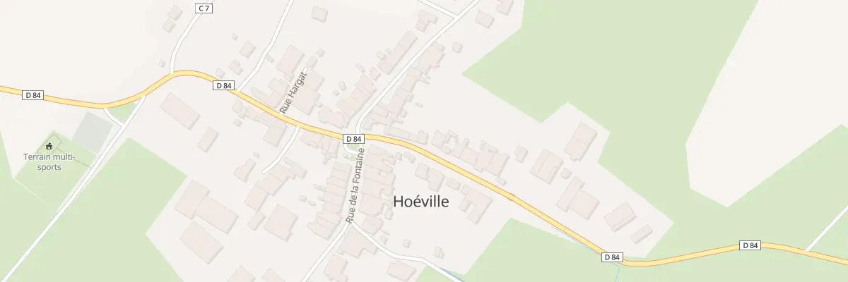 Plan du 5 Rue Chiffetraie à Hoéville