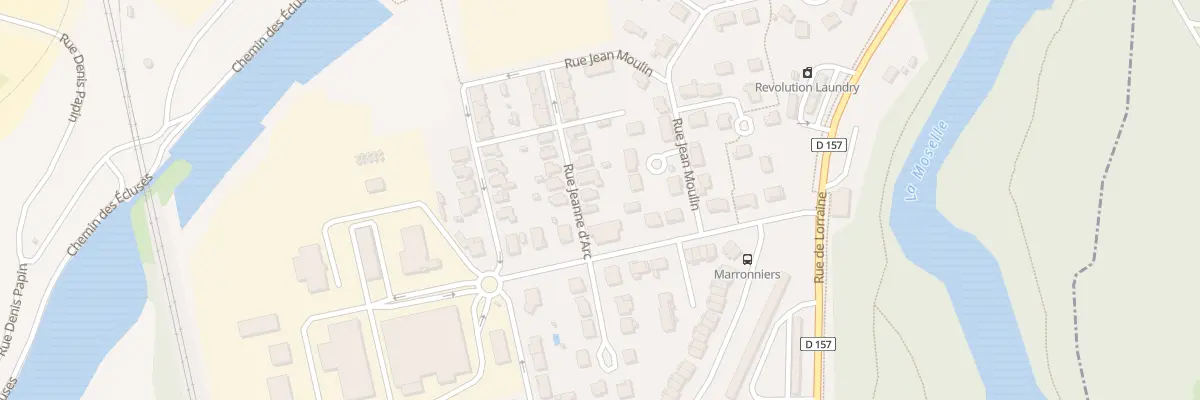Plan du 37 Rue Jeanne d’Arc à Golbey
