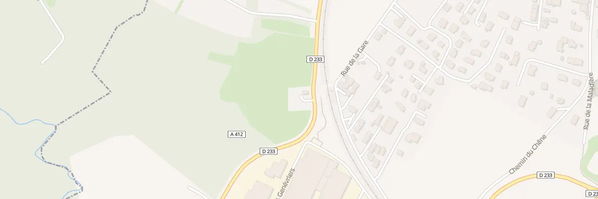 Plan du 403A Rue de la gare à Allinges