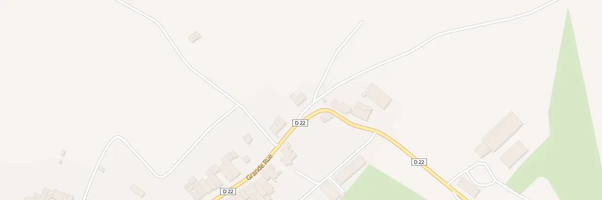 Plan du 25 Grande Rue à Rozelieures