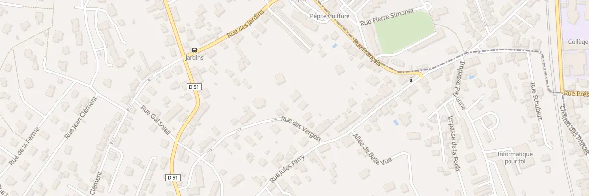 Plan du 6B Rue des Vergers à Chantraine