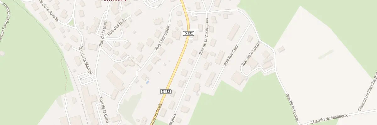 Plan du 10 Rue de la Vie de Joux à Avoudrey