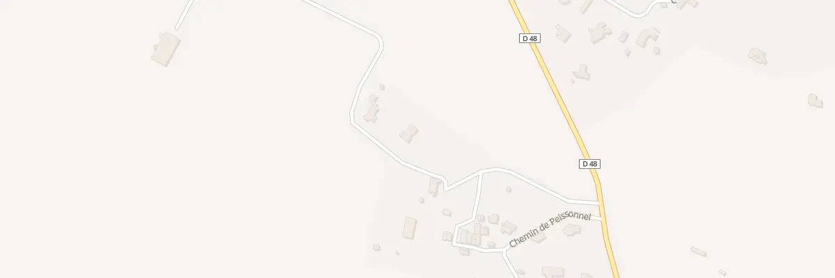 Plan du 2960 Che de Marafiance à Vidauban
