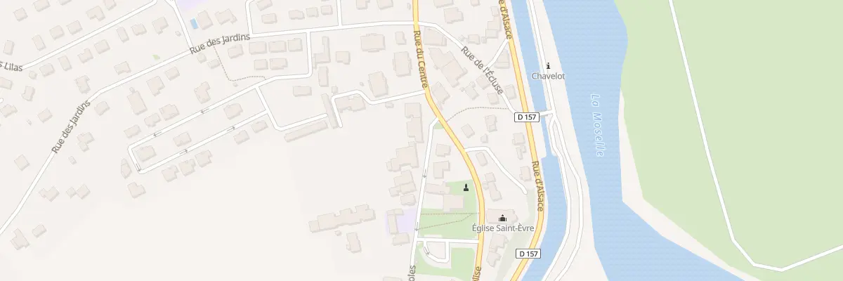Plan du 6 Rue des Écoles à Chavelot