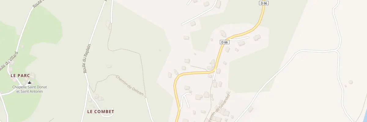 Plan du 56 Imp des Chênes à Saint-Paul-sur-Isère