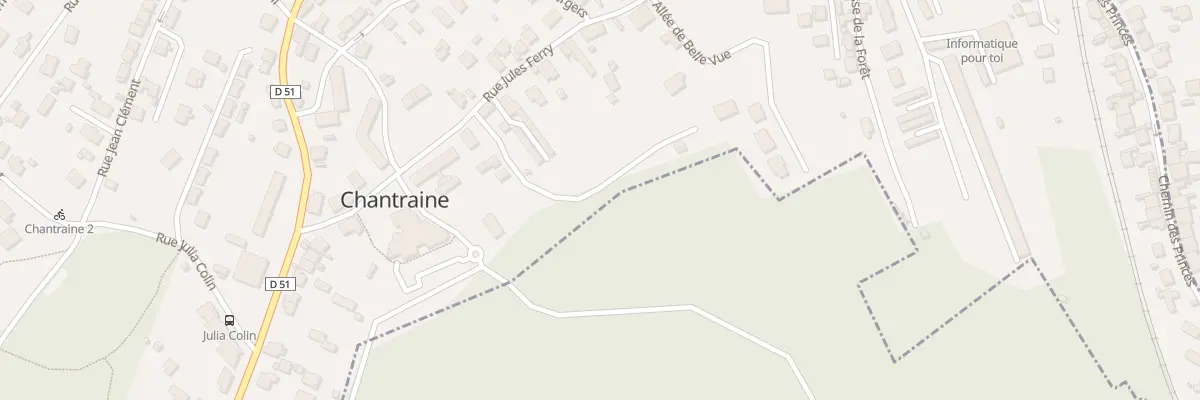 Plan du 35T Rue Jules Ferry à Chantraine