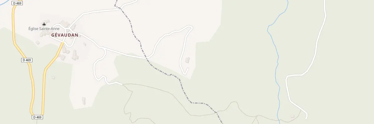 Plan du 5113 Les Senieres à Moriez
