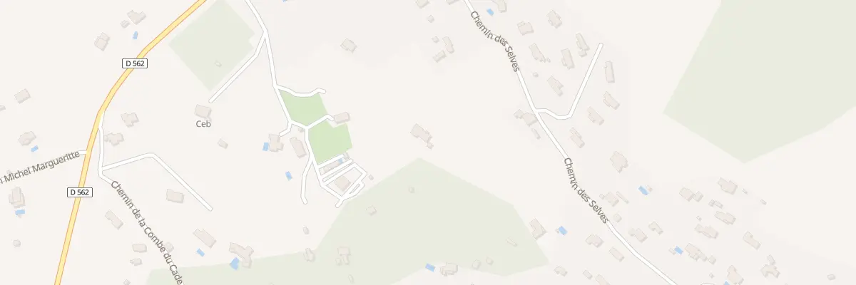 Plan du 344 Che des Selves à Draguignan