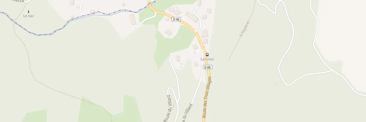 Plan du 368 Rte du Villard à Saint-Paul-sur-Isère