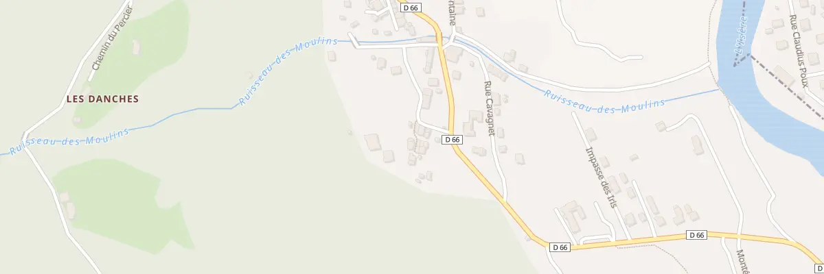 Plan du 24 Pas des Champs à Saint-Paul-sur-Isère
