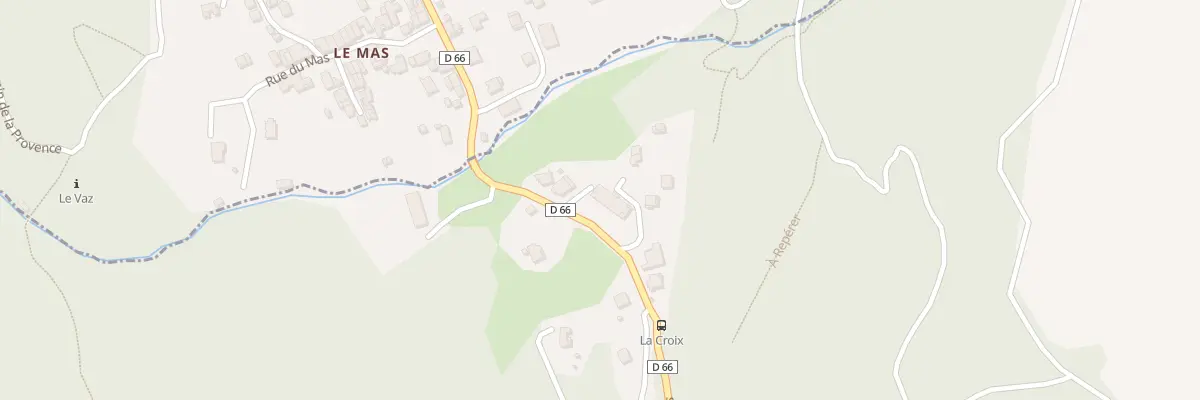 Plan du 55 Imp de la Croix à Saint-Paul-sur-Isère