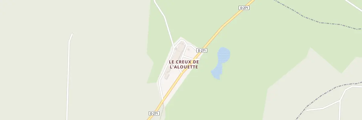 Plan du 3 Rue du Creux de l’Allouette à Voillans