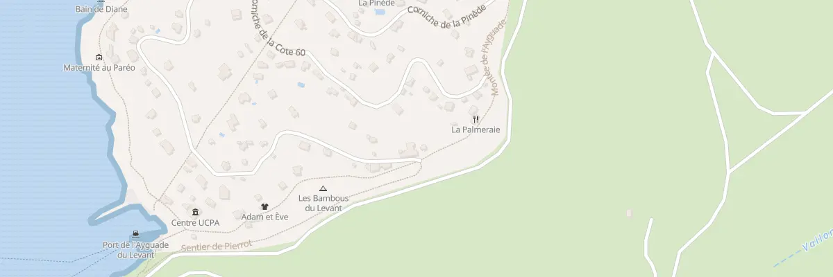 Plan du 9162 Mte de l’Ayguade à Hyères