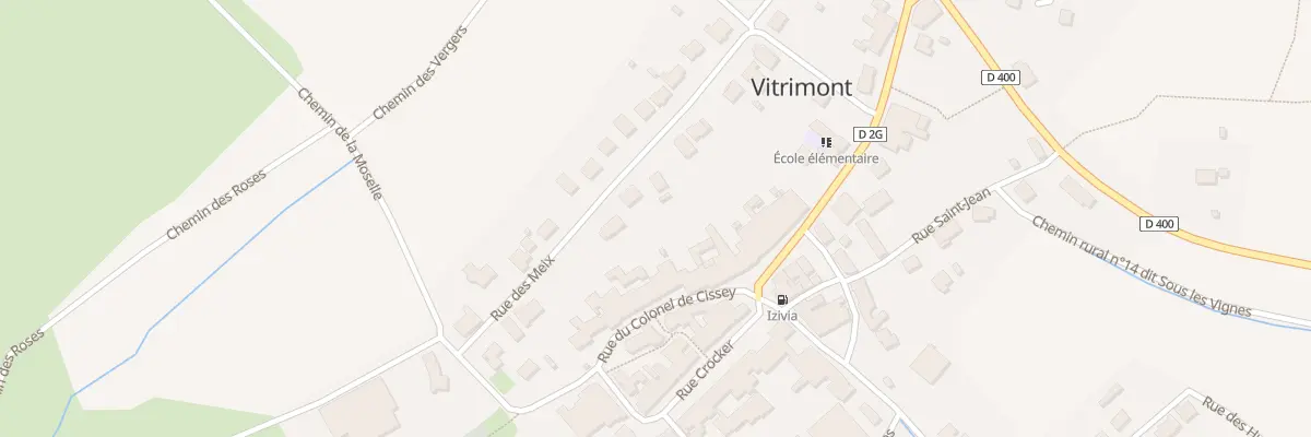 Plan du 14 Rue des Meix à Vitrimont