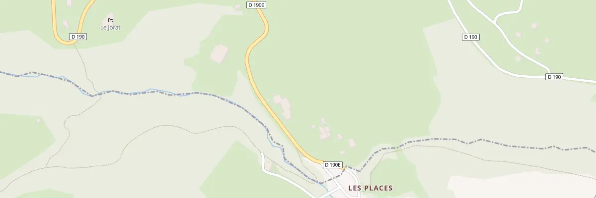 Plan du 255 Rte du Hameau des Places à Bogève