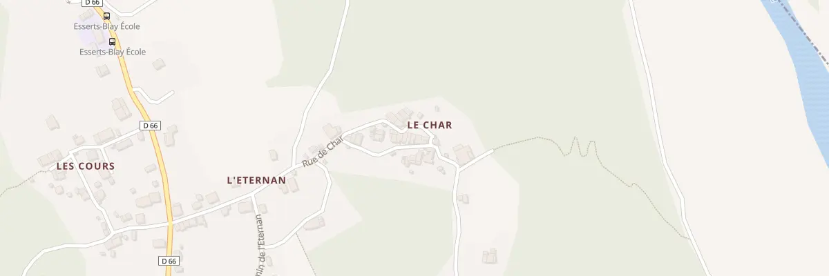 Plan du 5173 Le Char à Esserts-Blay
