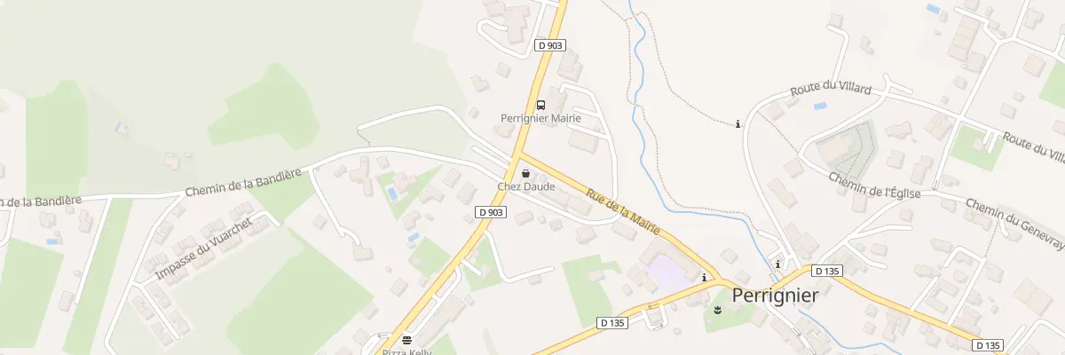 Plan des Cils à Perrignier