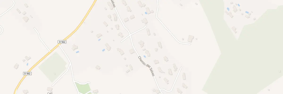 Plan du 221 Che des Selves à Draguignan