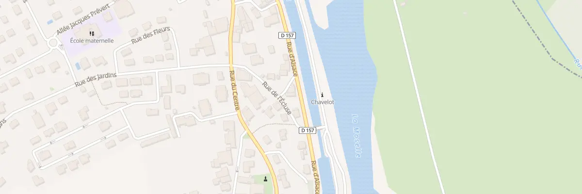 Plan du 22 Rue d’Alsace à Chavelot